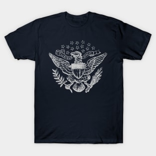 American Eagle 1892 (Silver Quarter) - Silver T-Shirt